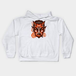 RED SATAN Kids Hoodie